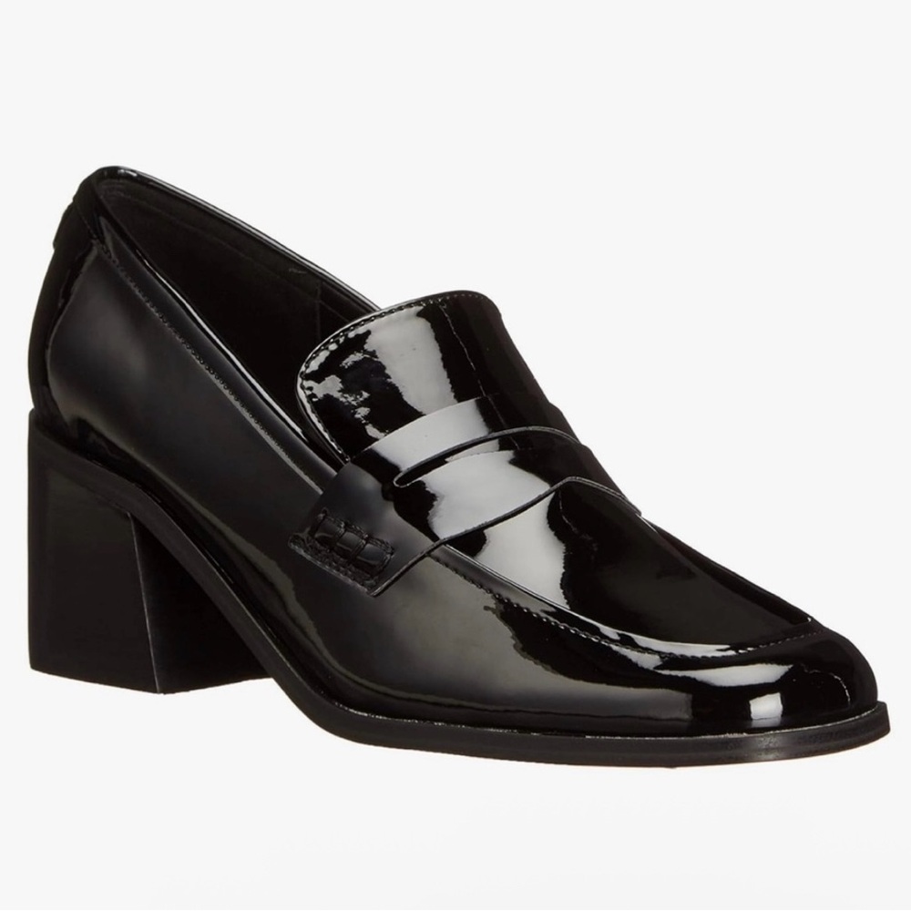 Marc Fisher Black Patent Leather Kchris Heels